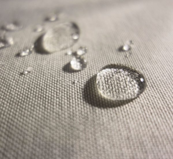 Water drops on Waterproof Textile